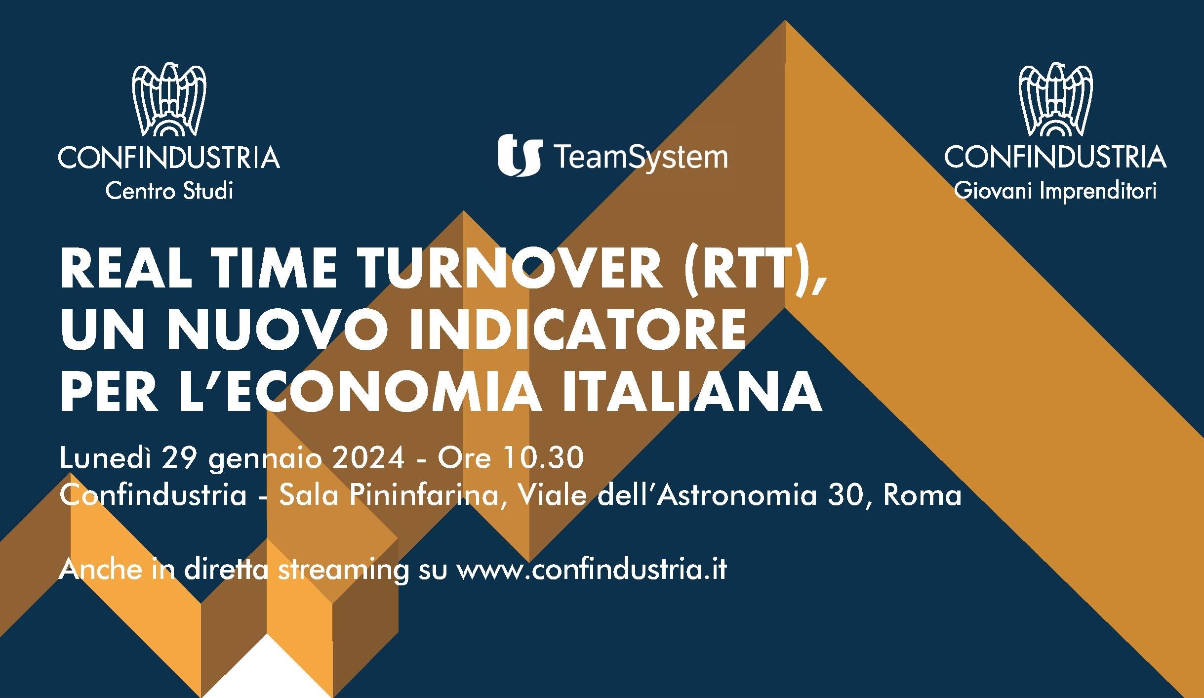 Centro Studi Confindustria - Presentazione "Real Time Turnover (RTT ...